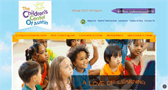 Desktop Screenshot of childrenscenterofaustin.com